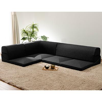 カバーリングフロアソファー IMONIA 布張り リクライニング 日本製 | セルタン | 03