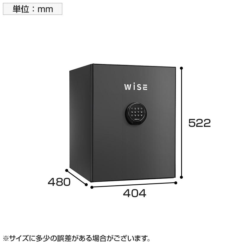 プレミアムセーフワイズ WiSE 本体+フロントパネル スウェーデンSP/韓国KS 60分耐火試験合格 テンキーロック WS500AL｜officecom｜06