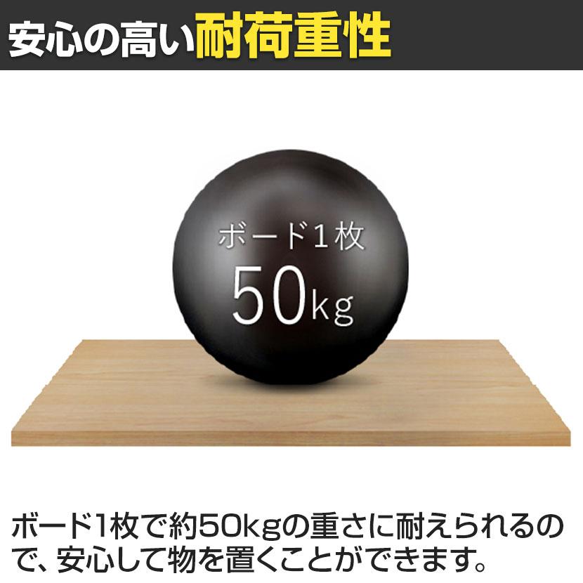 追加/増設用 メタル\u0026ウッドラック 追加棚板セット スチールラック オープンラック リバーシブル棚 MK-482 収納 幅810×奥行410×高さ450mm_16