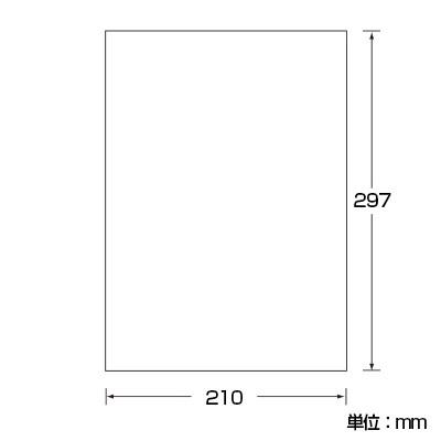 エーワン ラベルシール レーザープリンタ 水に強いタイプ A4判 1面タイプ 100シート入 |  | 01