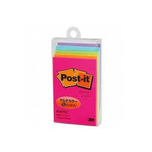 ポストイット ノートふせん 付箋 5色混合マルチカラー 75×50mm 150枚入り スリーエム EC-656MC | 3M
