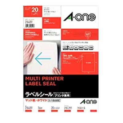 パソコンプリンタ&ワープロラベルシール プリンタ兼用 EC-A1-PW