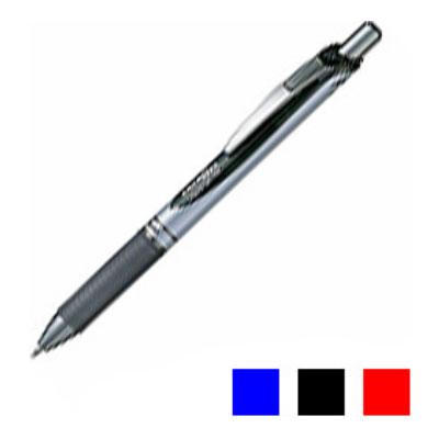 濃いめ・速乾 水性ボールペン エナージェル 砲弾チップ ノック式 0.7mm 1本 ぺんてる EC-BL77 | 