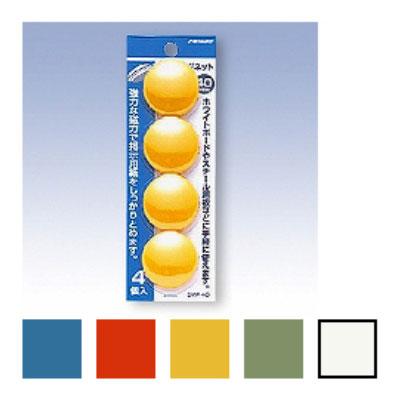 カラーマグネット丸型 大 直径40 1パック4個入 日本クリノス EC-CMP-40 | 