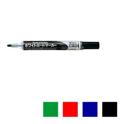 ホワイトボードマーカー ノックル 丸芯 細字 1本 ぺんてる EC-EMWLS | 