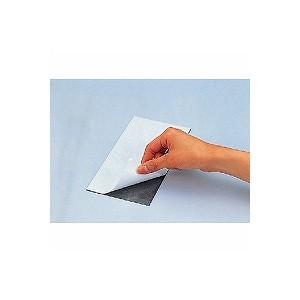 マグネットシート 片面マグネット 片面粘着テープ付 300×100 1枚 日本クリノス EC-MS-2 | 