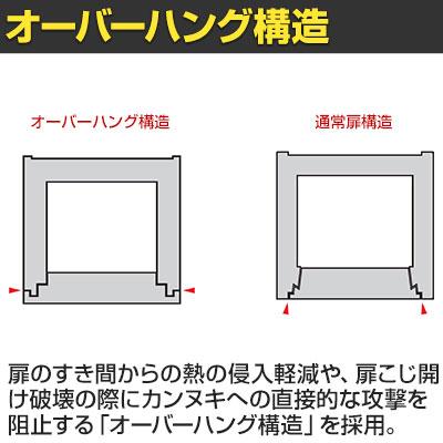 エーコー 履歴テンキー式耐火金庫 内容量127L 重量292kg 大型 業務用/NCS-20EVR | エーコー | 02