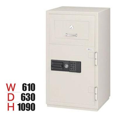 エーコー 投入式耐火金庫 テンキー式 履歴保存機能付き 内容量65L 重量330kg/PSG-100EVR | エーコー