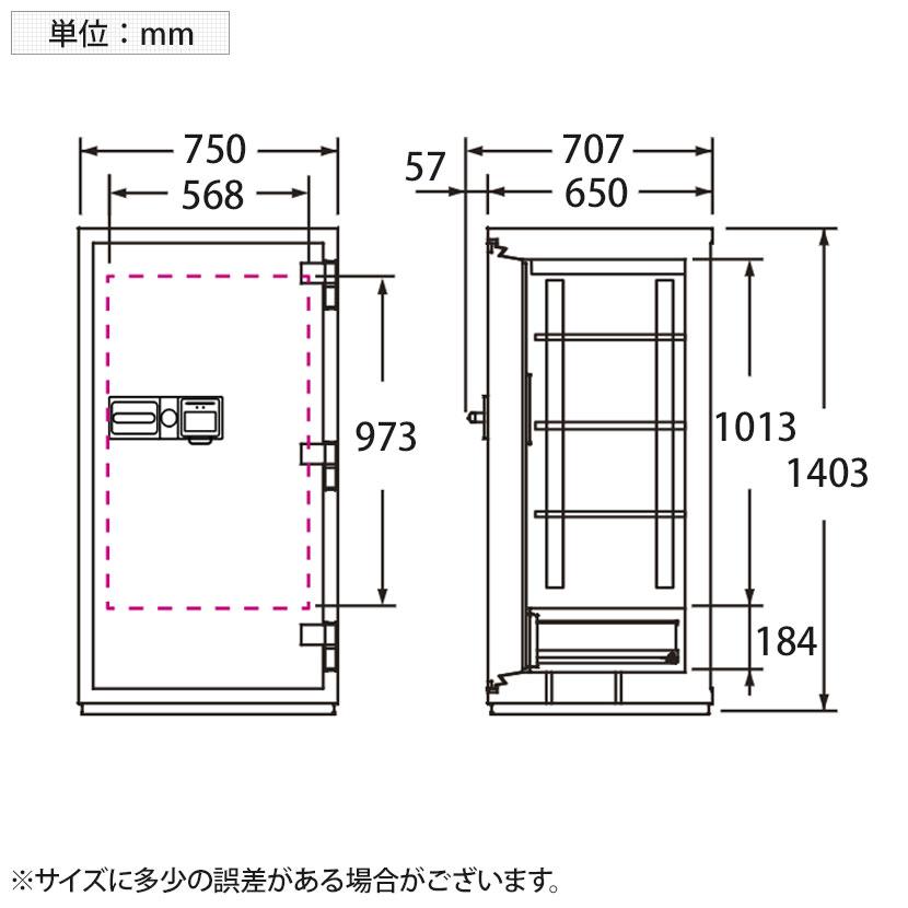 耐火金庫 CSGシリーズ 顔認証FF式 AI認証システム搭載 マルチロック AI顔認証＋ICカード認証＋テンキー リロッキング機能搭載 399kg 304L CSG-94FF エーコー_10