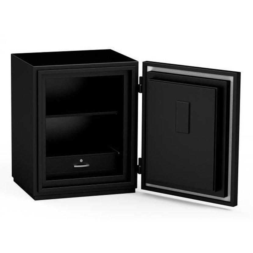 NCLシリーズ ブラック ダイヤル式耐火金庫 127L 幅724×奥行657×高さ870mm 一般紙用2時間耐火 耐破壊性能15分 NCL-20 防災対策 防犯 家庭用金庫 頑丈の画像