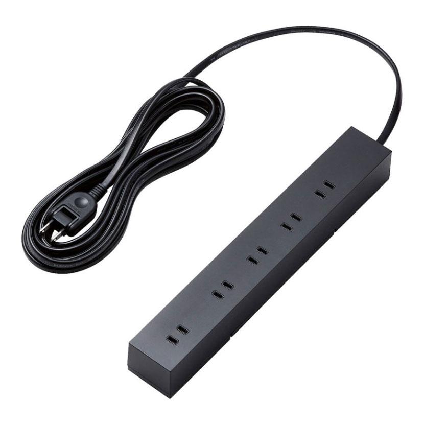 ELECOM（エレコム） 延長コード 電源タップ コンセント 2P 10個口