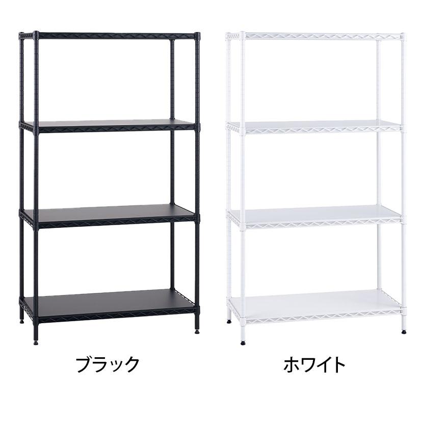 エレクター(ERECTA) フラットシェルフ セット 4段 スチールラック