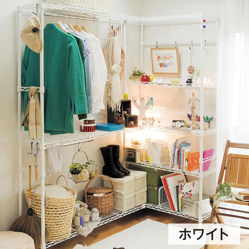 エレクター(ERECTA) ワイヤーシェルフ ブラック 幅1200×奥行350mm 