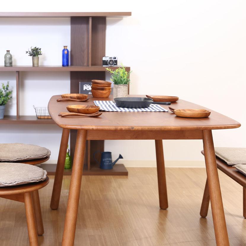 Natural Signature ティムバ ダイニングテーブル 天然木 食卓テーブル ナチュラル | 不二貿易 | 03