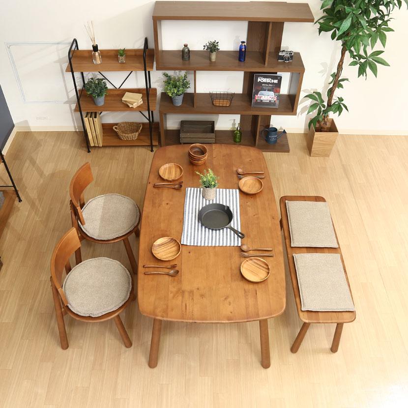 Natural Signature ティムバ ダイニングテーブル 天然木 食卓テーブル ナチュラル | 不二貿易 | 04