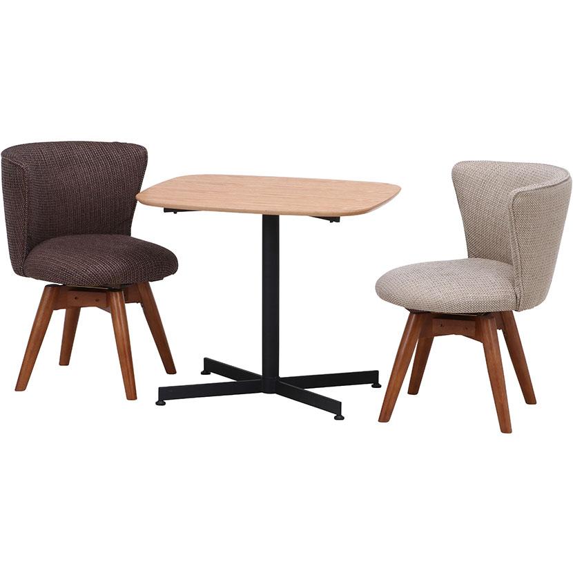 センターテーブル カフェ風 ナチュラル 幅750×奥行750×高さ720mm | 不二貿易 | 02