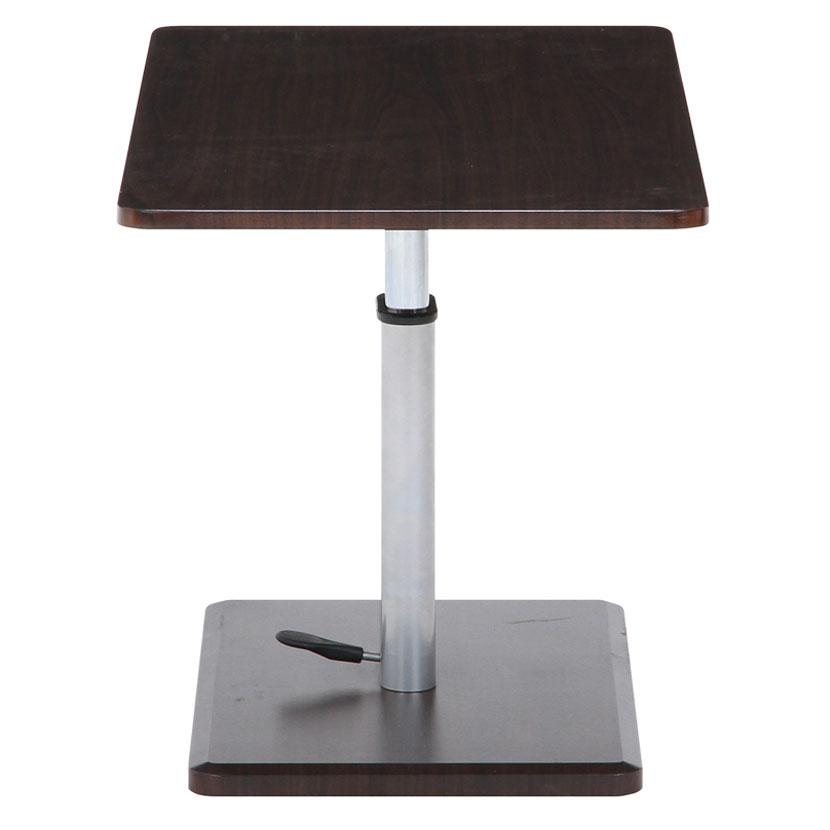 昇降テーブル 木製天板 センターテーブル おしゃれ 幅900×奥行500×高さ445〜580mm | 不二貿易 | 01