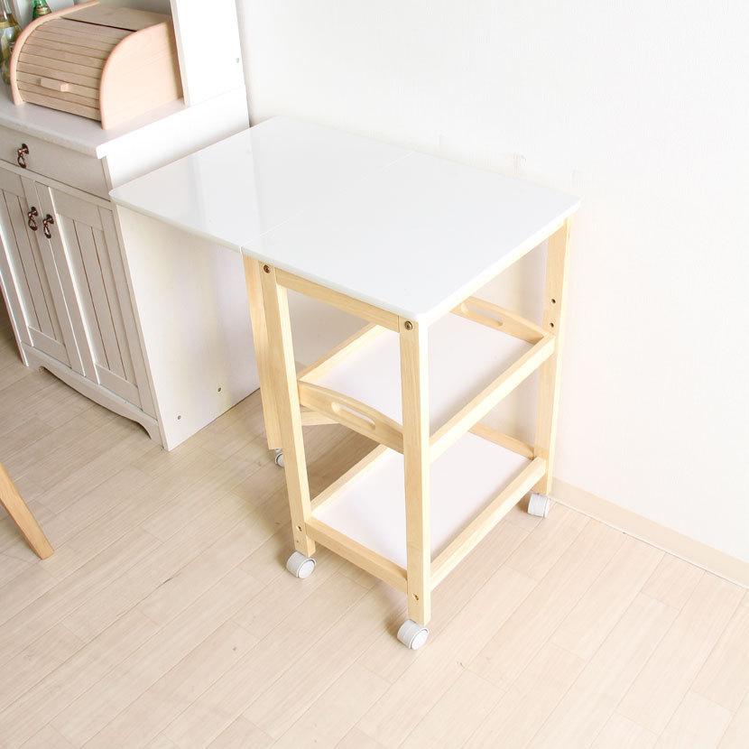 UVバタフライワゴン キッチン収納・キッチンワゴン | 不二貿易 | 03