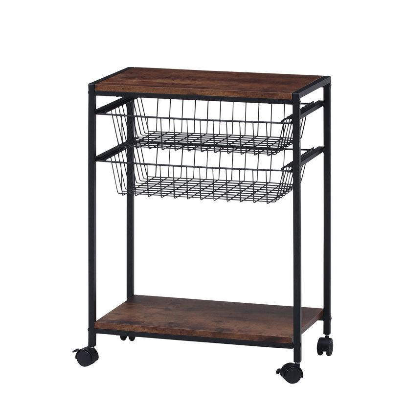 キッチンワゴン ナビア キッチン収納・キッチンワゴン ブルックリンスタイル | 不二貿易