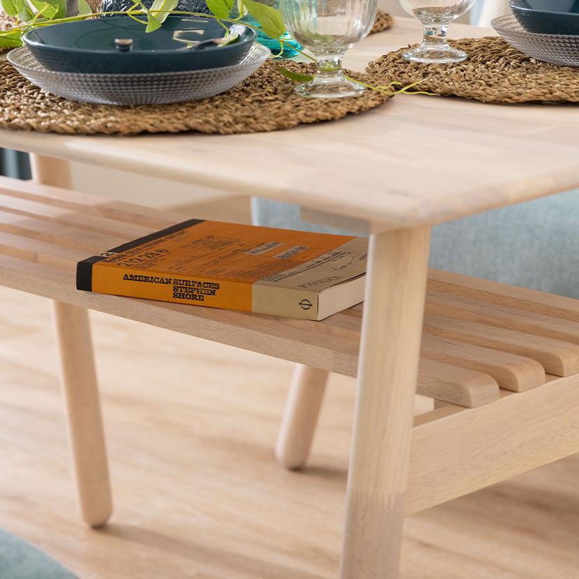 Natural Signature ヘームル ダイニングテーブル 天然木 | 不二貿易 | 08