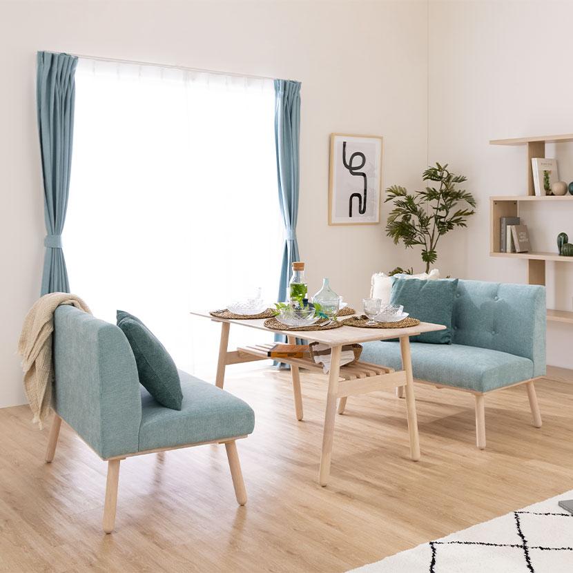 Natural Signature ヘームル ダイニングテーブル 天然木 | 不二貿易 | 04