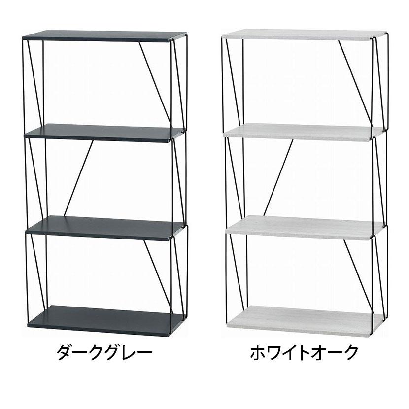 EZBOワイヤーラック4段 オープンシェルフ スチールフレーム 組立簡単 幅610×奥行310×高さ1170mm | 不二貿易 | 01