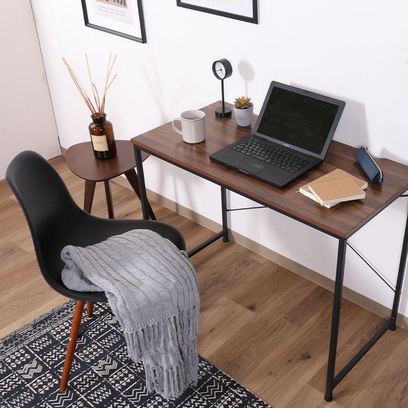 ワークデスク ルカ シンプル ワークスペース スリム 幅950×奥行480×高さ720mm | 不二貿易 | 02