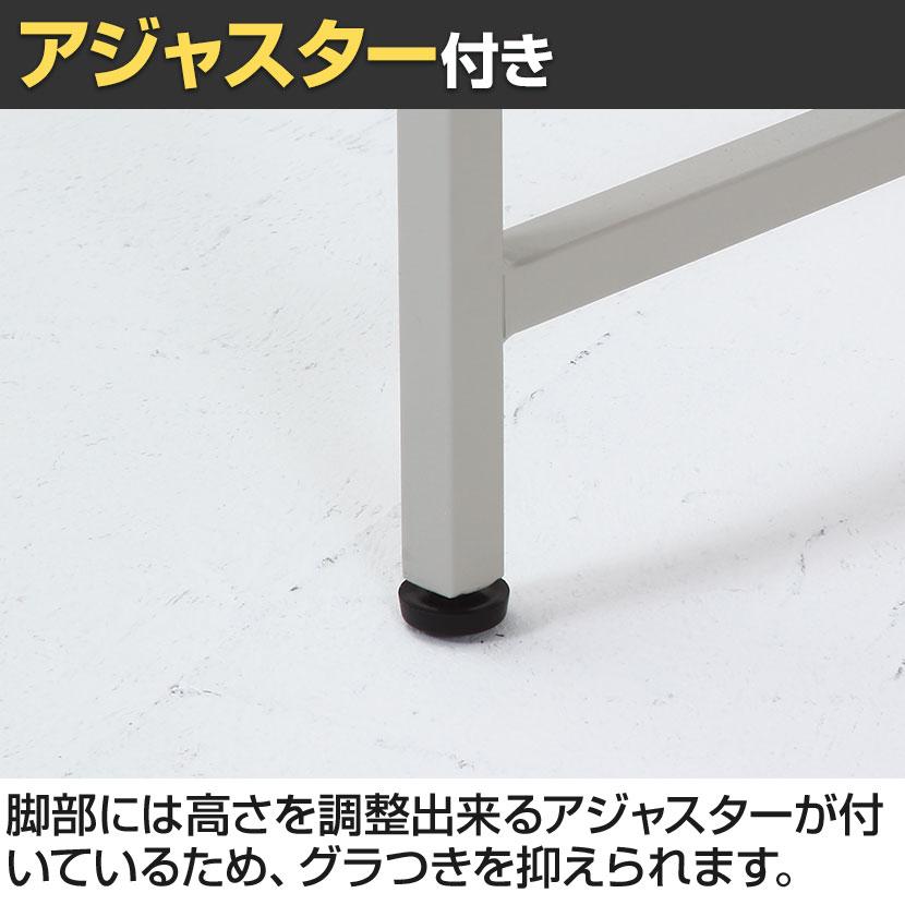 折りたたみデスク フォールディングデスク アロン シンプル設計 コンパクト 幅900×奥行410×高さ720mm | 不二貿易 | 09