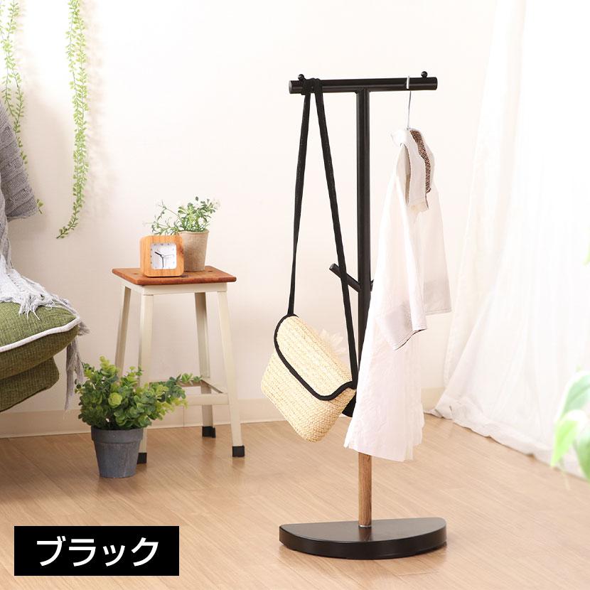 ポールハンガー バックパックスタンド カバン掛け 壁にピッタリ半円台座 スチール製 省スペース 幅330×奥行180×高さ900mm | 不二貿易 | 03