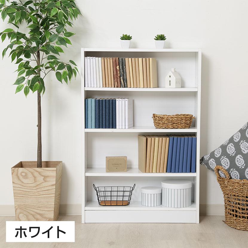 マルチユースラック 収納ラック 本棚 シンプルデザイン 木製 可動棚付き シェルフ コミックラック コミック収納 雑誌 簡単組立 幅600×奥行168×高さ890mm | 不二貿易 | 12