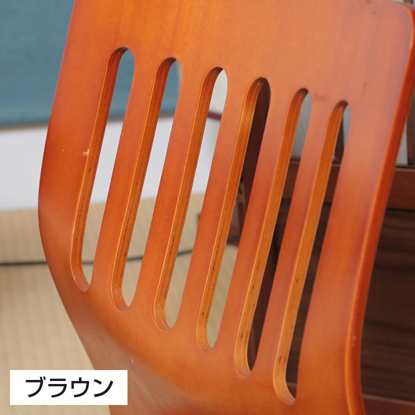 2脚セット 和座イスクッション付き 業務用 飲食店 旅館 簡単 幅395×奥行520×座面厚さ50mm | 不二貿易 | 04