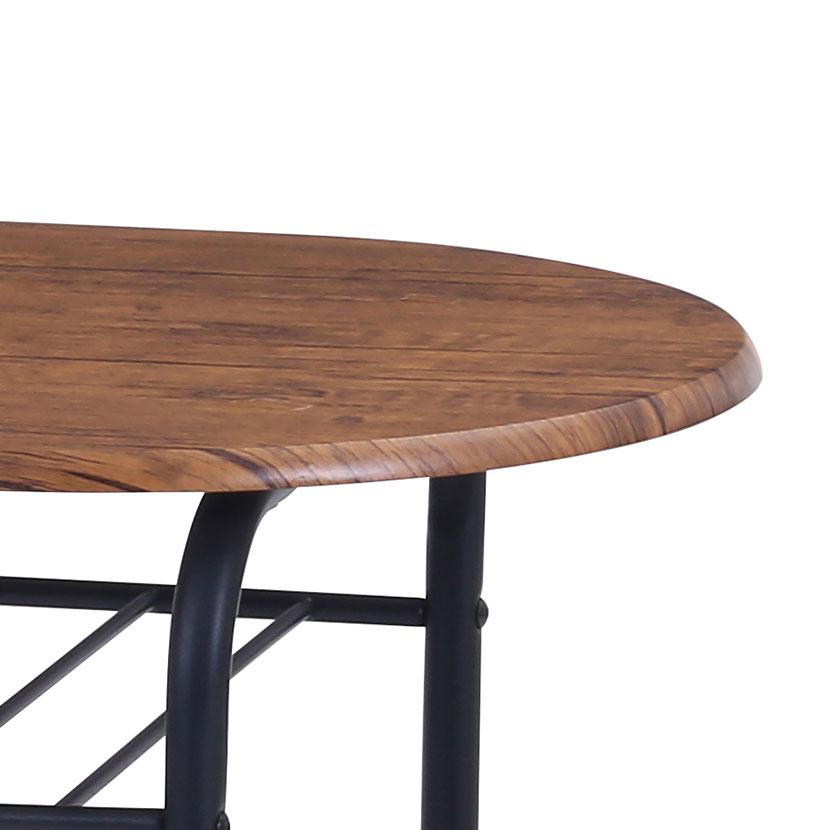 2人用 ダイニング3点セット コンパクトダイニング ミニマリスト シンプル 最低限 ワークスペース 収納付きテーブル×1 チェア×2 |  | 09