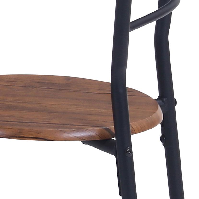 2人用 ダイニング3点セット コンパクトダイニング ミニマリスト シンプル 最低限 ワークスペース 収納付きテーブル×1 チェア×2 |  | 10