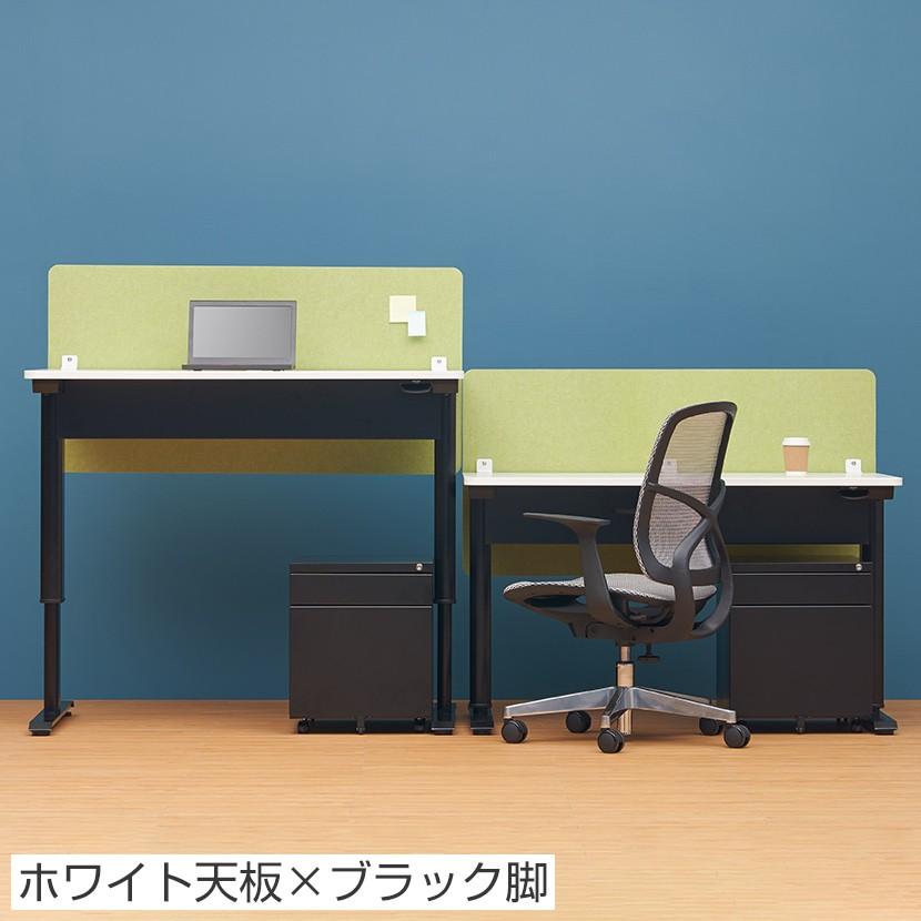 天板：ホワイト/脚：ホワイト 天板：ホワイト/脚：ブラック入荷未定 法人様限定 昇降デスク フォリット 幅1200 奥行700 高さ700〜1130 スタンディングデスク | オフィスコム | 06