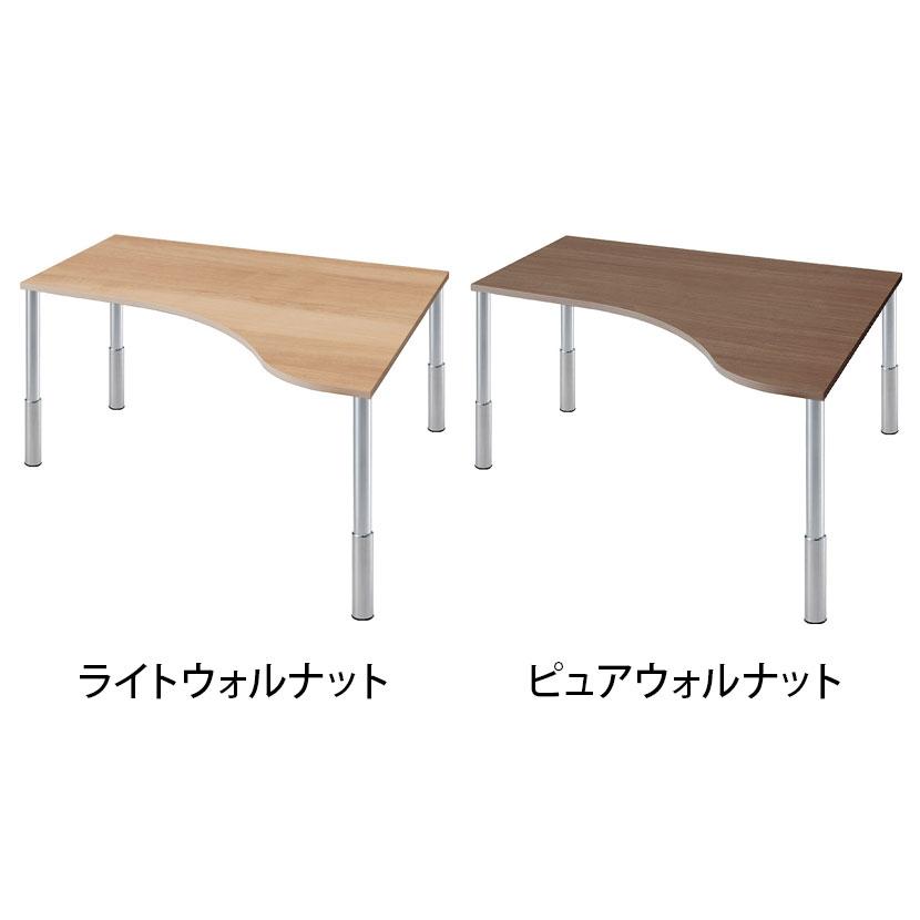 Garage(ガラージ) D3デスク 天板Dタイプ 木目 上下昇降脚 幅1200mm パソコンデスク 在宅勤務 テレワーク 幅1200×奥行1000×高さ645〜795mmの画像