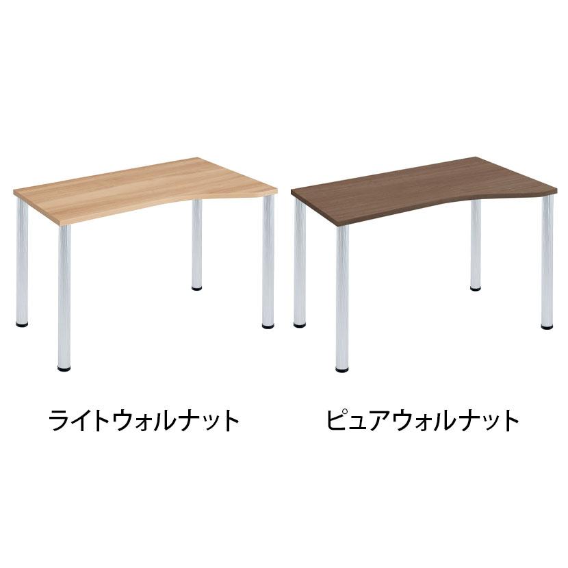 Garage(ガラージ) D3デスク 天板Hタイプ 木目 アルミ脚 幅1000mm パソコンデスク 在宅勤務 テレワーク 幅1000×奥行600×高さ715mmの画像