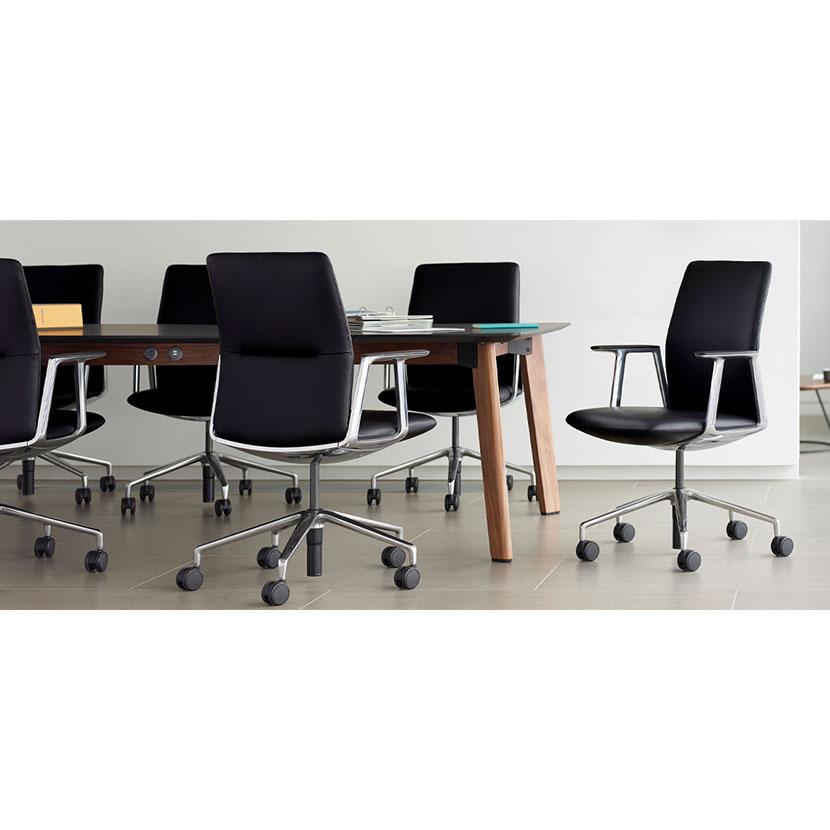 Garage（ガラージ） オフィスチェア KH-72 72125-MB-UC BK KEILHAUER