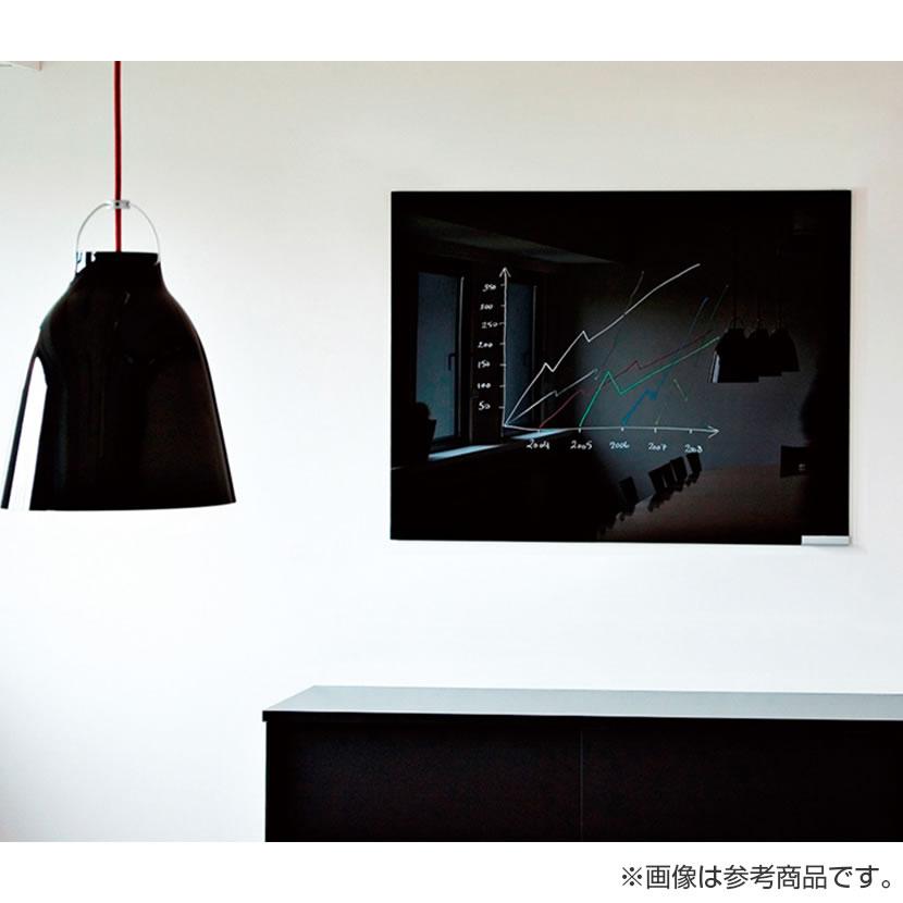 Garage(ガラージ) 北欧 ガラス製ボード チャットボード 700mm×700mm マーカー×1・マグネット×3付き CHAT70_5