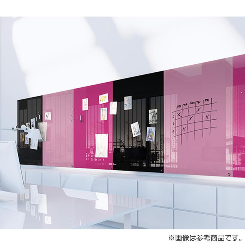 Garage(ガラージ) 北欧 ガラス製ボード チャットボード 700mm×700mm マーカー×1・マグネット×3付き CHAT70_6