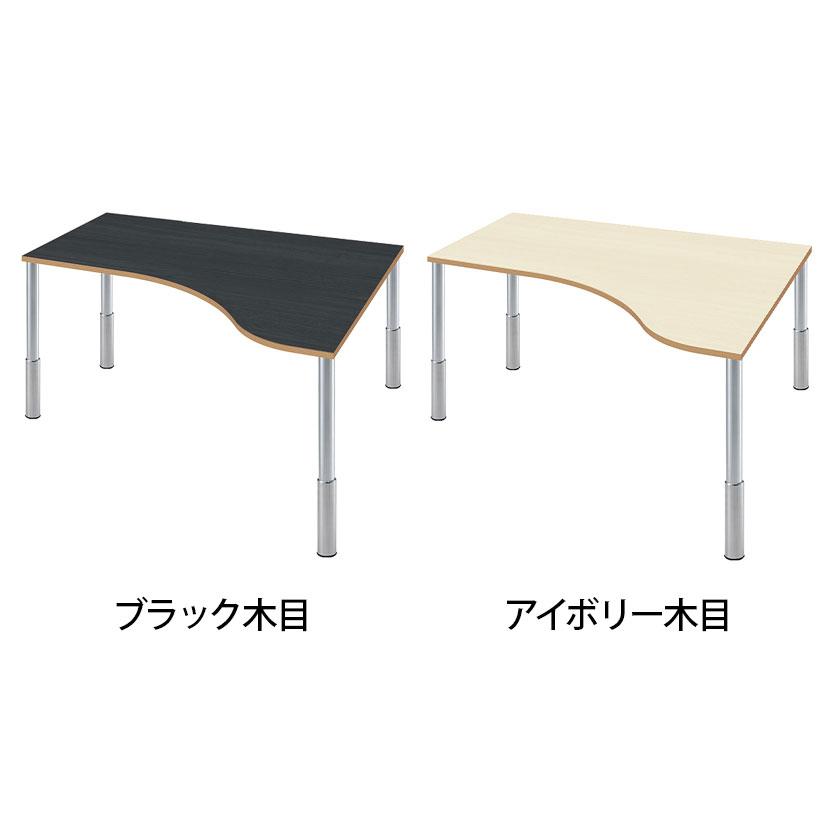Garage(ガラージ) D3デスク 天板Dタイプ 上下昇降脚 オフィスデスク 在宅勤務 テレワーク 幅1200×奥行1000×高さ715mmの画像