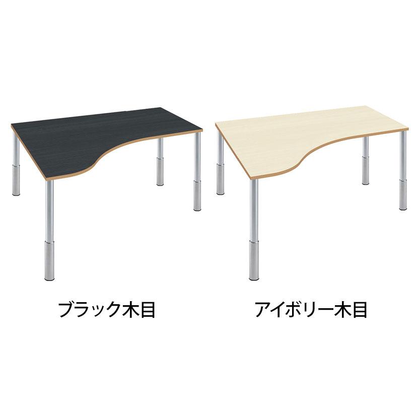 Garage(ガラージ) D3デスク 天板Eタイプ 上下昇降脚 オフィスデスク 在宅勤務 テレワーク 幅1200×奥行1000×高さ715mmの画像