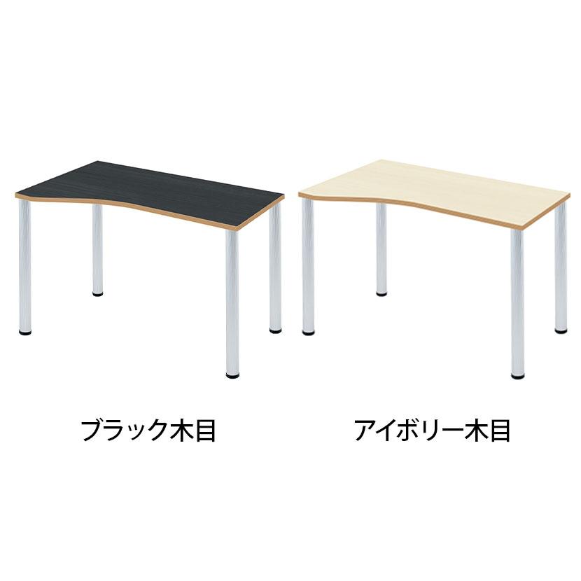 Garage(ガラージ) D3デスク 天板Iタイプ アルミ脚 オフィスデスク 在宅勤務 テレワーク 幅1000×奥行600×高さ715mmの画像