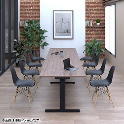 パソコンデスク おしゃれ Garage デスク fantoni GT 幅180cm ワークデスク テーブル 学習 オフィス 作業台 事務 T字脚 幅1800×奥行800×高さ720mm GA-GT-188H_5