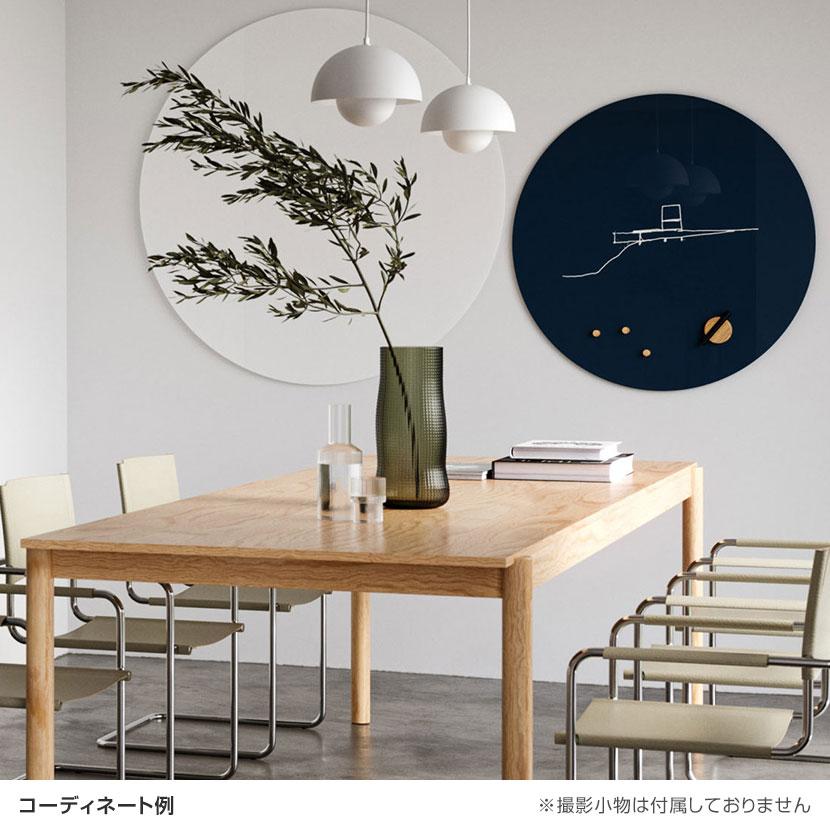 Garage(ガラージ) CHAT board Orbit チャットボード オービット ORB90 ホワイトボード ガラスボード おしゃれ 壁掛け 幅900×奥行900×厚さ15mm | Garage | 03