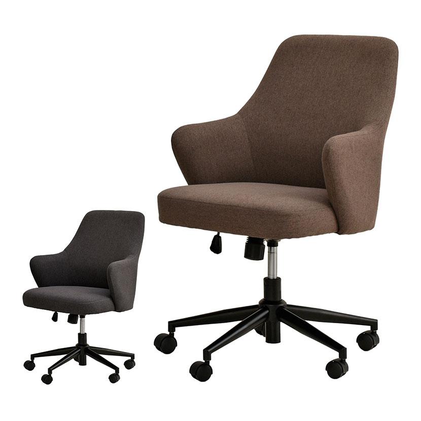 GART(ガルト)ヴァーグチェア オフィスチェア ミーティングチェア キャスター付き ファブリック 幅585×奥行650×高さ870〜920(座面高440〜490)mm | GART