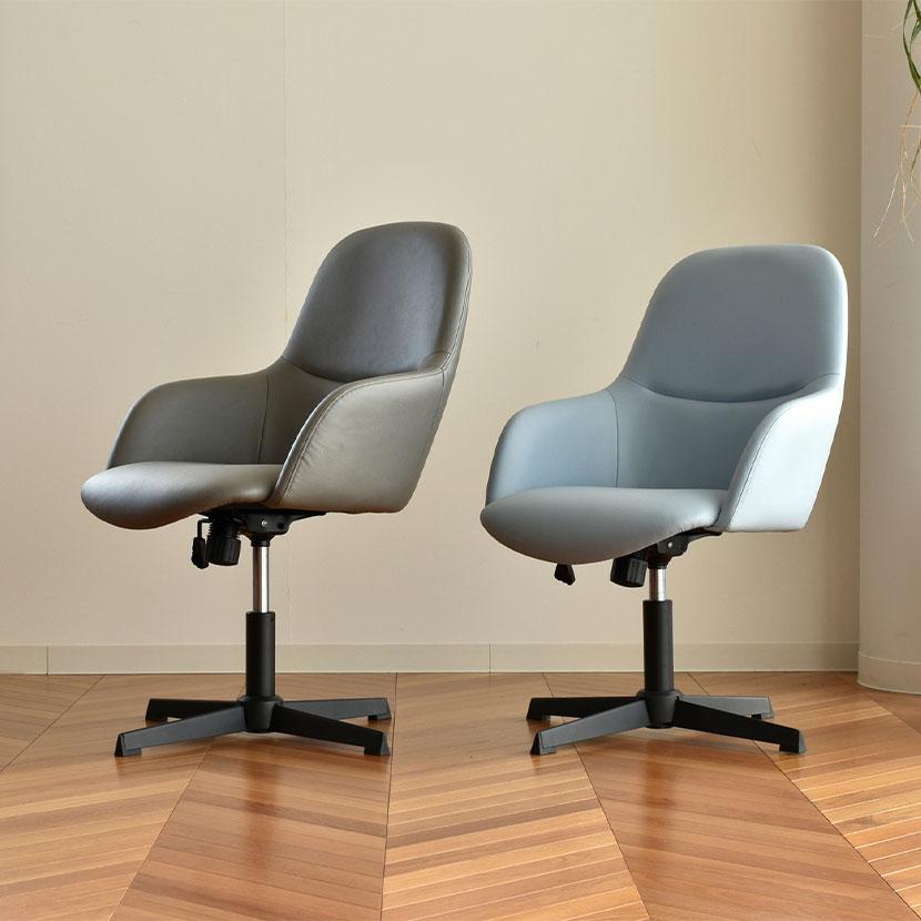 GART(ガルト)スポルチェア オフィスチェア ミーティングチェア 固定脚 幅580×奥行550×高さ800〜890(座面高370〜460)mm | GART | 03