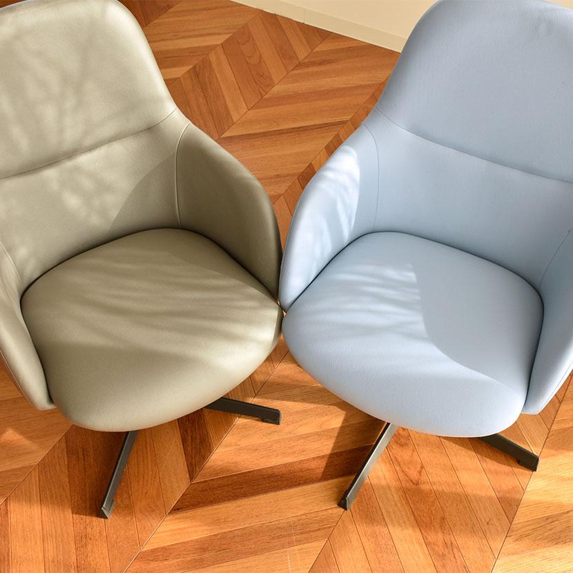 GART(ガルト)スポルチェア オフィスチェア ミーティングチェア 固定脚 幅580×奥行550×高さ800〜890(座面高370〜460)mm | GART | 07