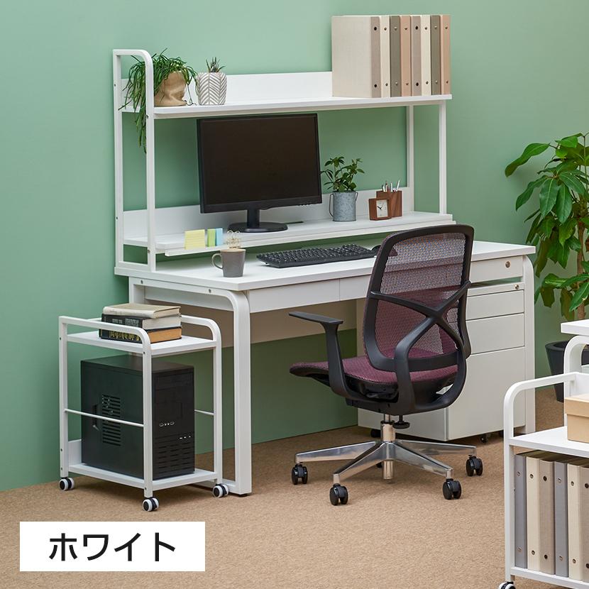 法人送料無料 メティオ CPUワゴン PCワゴン フリーアドレス 収納 机下収納 デスク下収納 キャスター付きワゴン 幅300×奥行500×高さ592mm | オフィスコム | 04