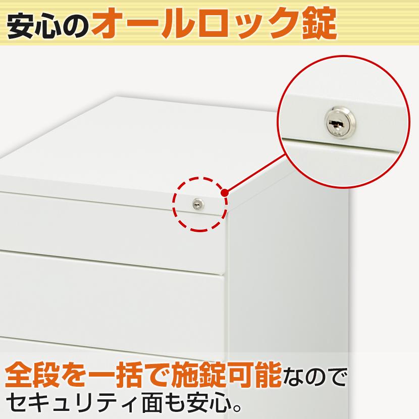 法人様限定 メティオ システムワークデスク 引出し付 幅1200 + ワゴン 3段 幅400 セット オフィスデスク 事務机 平机 デスク 天板)ホワイト販売終了_15