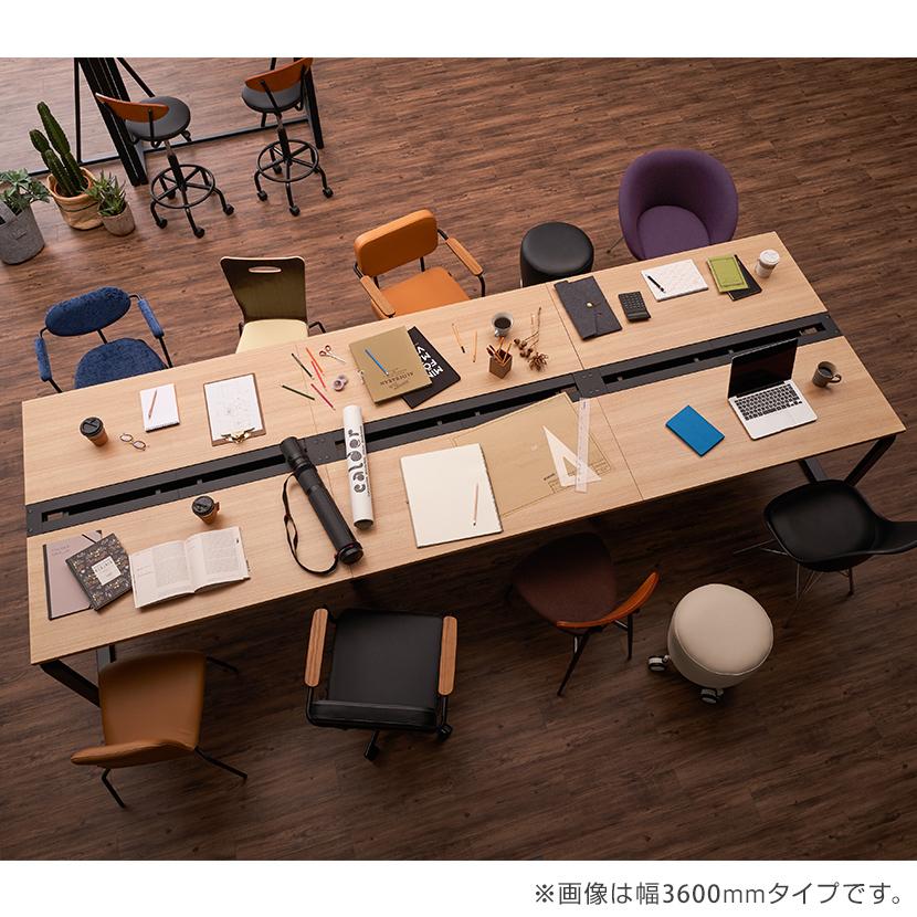 オフィスコム 法人様限定 フリーアドレスデスク おしゃれ 2人 メティオ